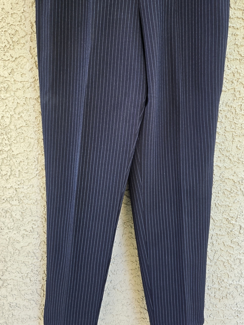 All That Jazz Vintage Navy Pinstripe Dress Pants - Picture 3 of 8